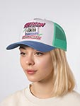 Бейсболка STETSON арт. 7741164 TRUCKER CAP - MIX TAPE (сиреневый / голубой)